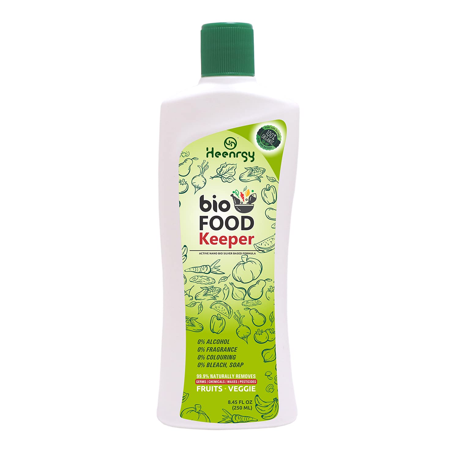 Heenrgy Biotech Bio Food Keeper Protect Fruits and Vegetable Cleaner Removes Germs Washing Liquid (250 Ml) (2) (B0968P3N5C) Amazon Price History, Amazon Price Tracker