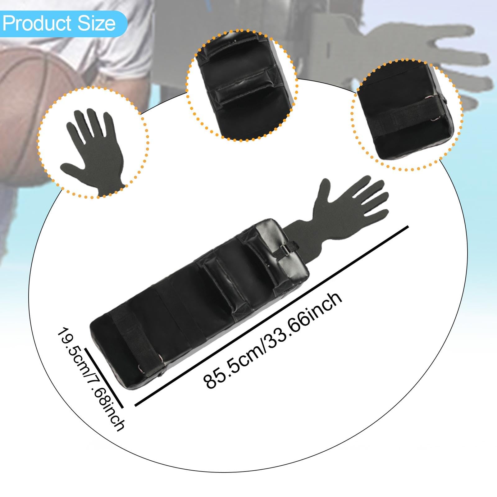 Harayaa Protection de Blocage Rembourrée, Coussin d'Entraînement pour Blocage et Sparring, Outil Sportif Multifonction