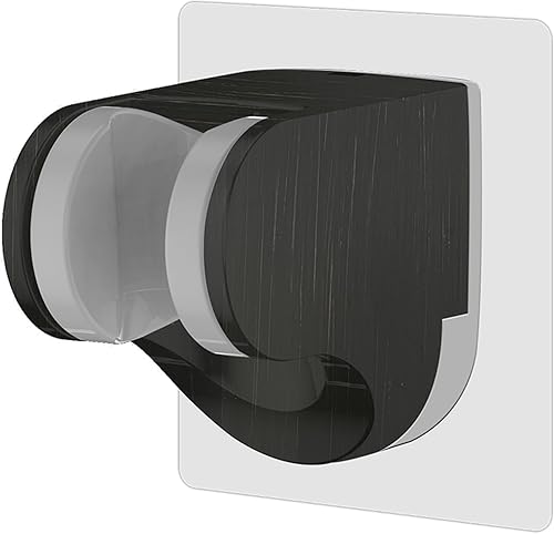 Miniatura 7 de KAIYING Soporte de pared para cabezal de ducha de mano autoadhesivo, soporte de cabezal de ducha de ángulo ajustable, soporte para varita de ducha