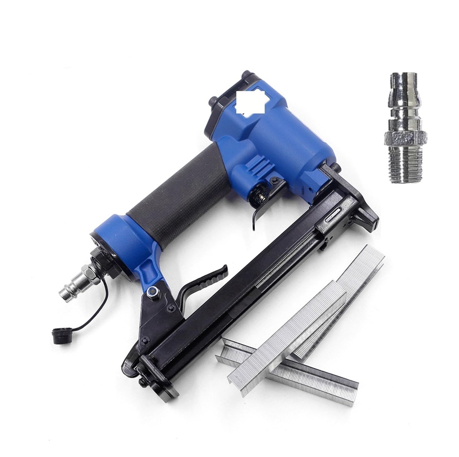Nagler, 21ga 1000 Pneumatic Air Stapler - Fine Stapler Gun For Furniture Nailer Woodworking - Compressed Air Tool With Pieces Of Nails(JP male)