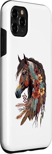 Vista 33 de Funda para iPhone 11 Pro Equestrian Horse Girl Western CowGirl con tema de equitación