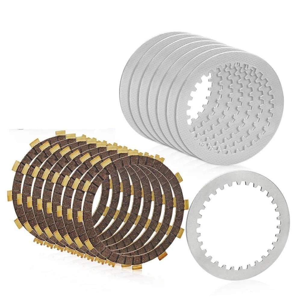 Kit De Discos Fricción Del Embrague Muelle Con Junta Para XVS1100 Para V-star 1100 1999-2009 5P9-W001G-00-00 Placa de embrague de motocicleta