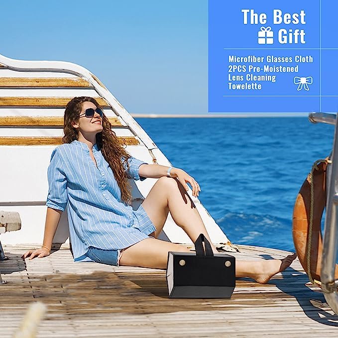 Image of Travel Sunglasses Organizer, Sunglasses Travel Case for Multiple Pairs, Multiple Glasses Travel Case for Women, Men