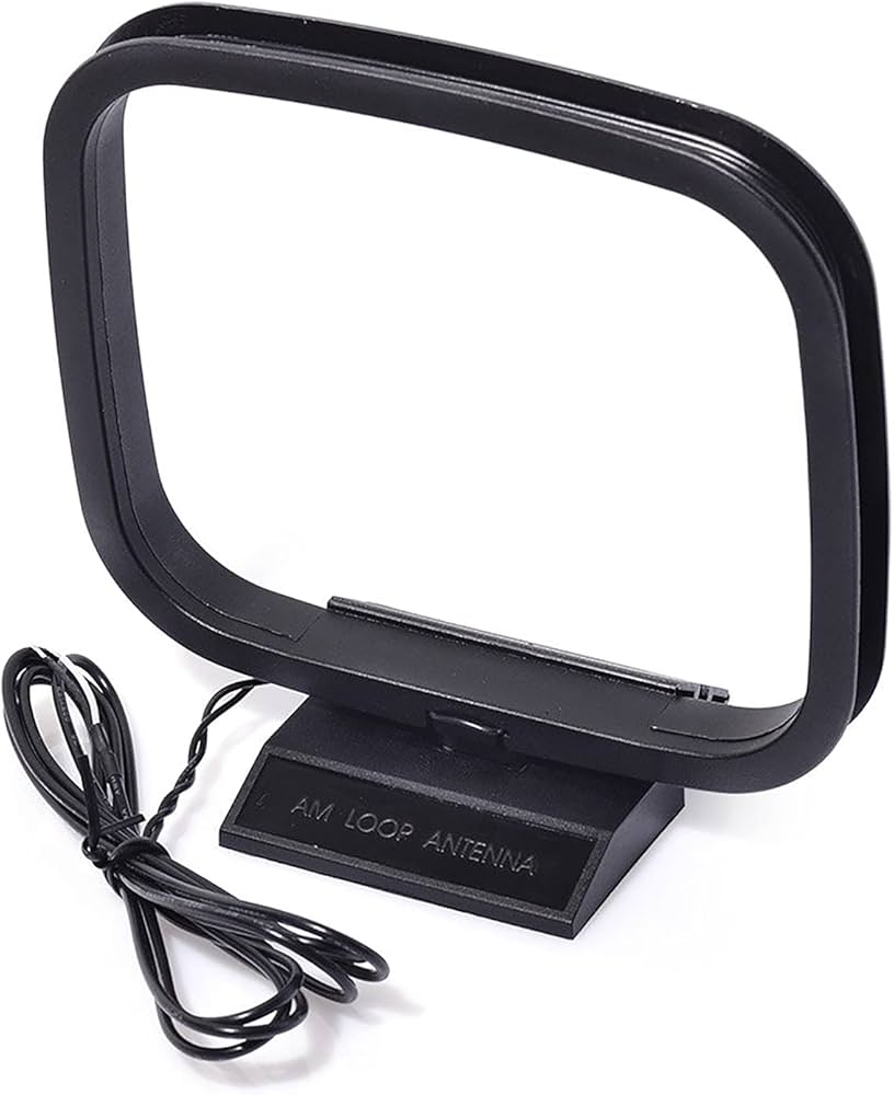 Amazon | BINGFU AMループアンテナ、2ピン裸線、Pioneer Onkyo Yamaha