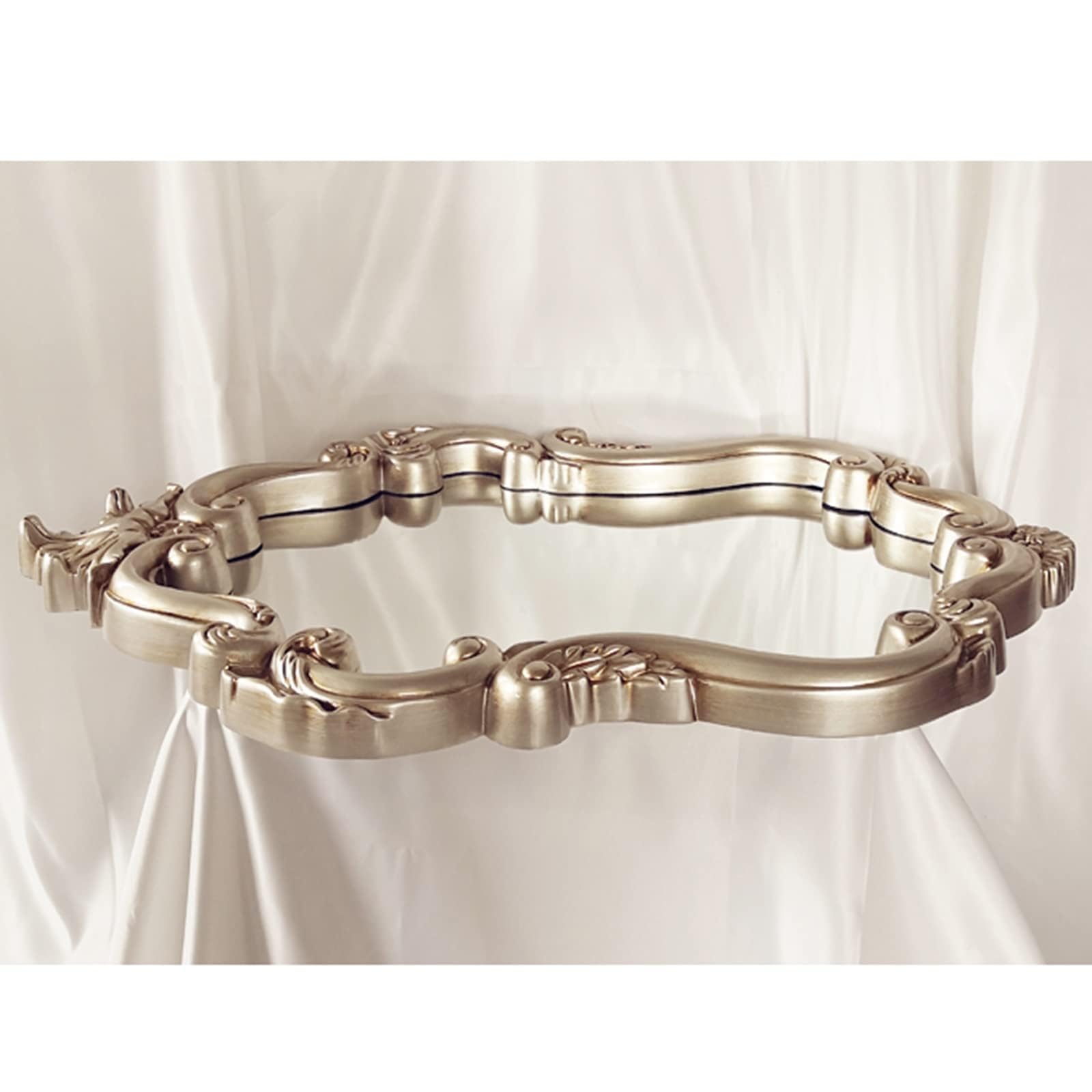 Duże antyczne złote barokowe dekoracyjne lustro ścienne - vintage lustro akcentujące do przedpokoju salonu sypialni - elegancki wystrój domu klasyczny design