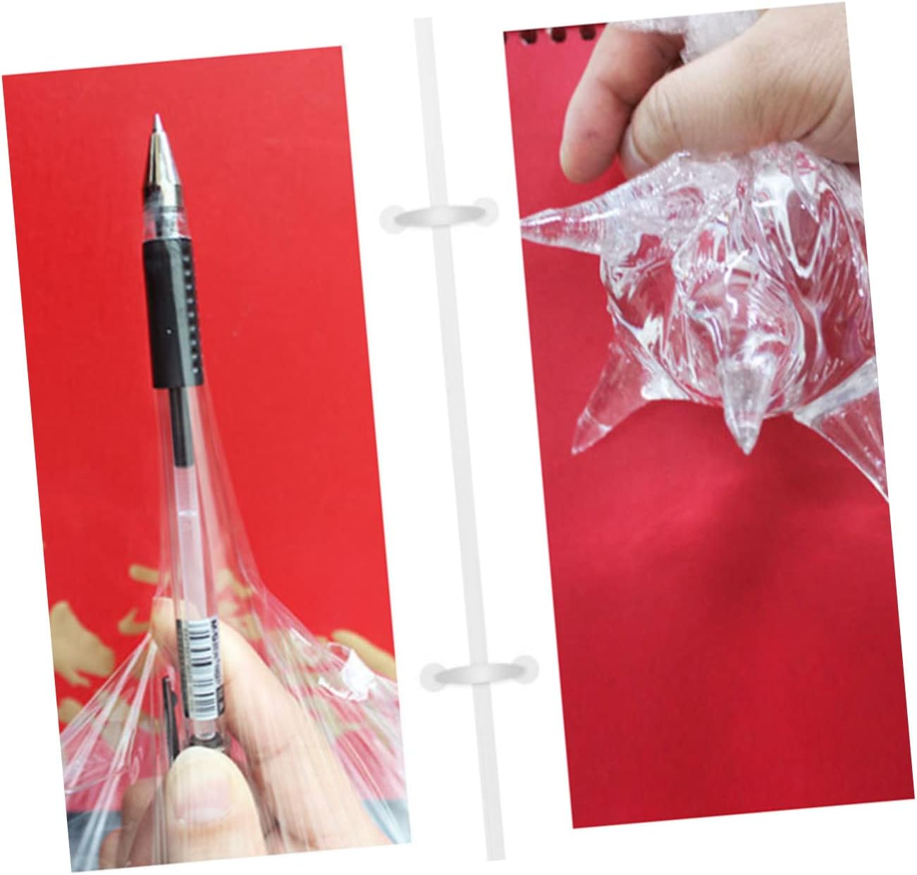 NUOBESTY 1roll Stretch Wrap Film Self-Adhesive Heavy-Duty Packing Film for Moving Storage and Pallet Wide and Tough
