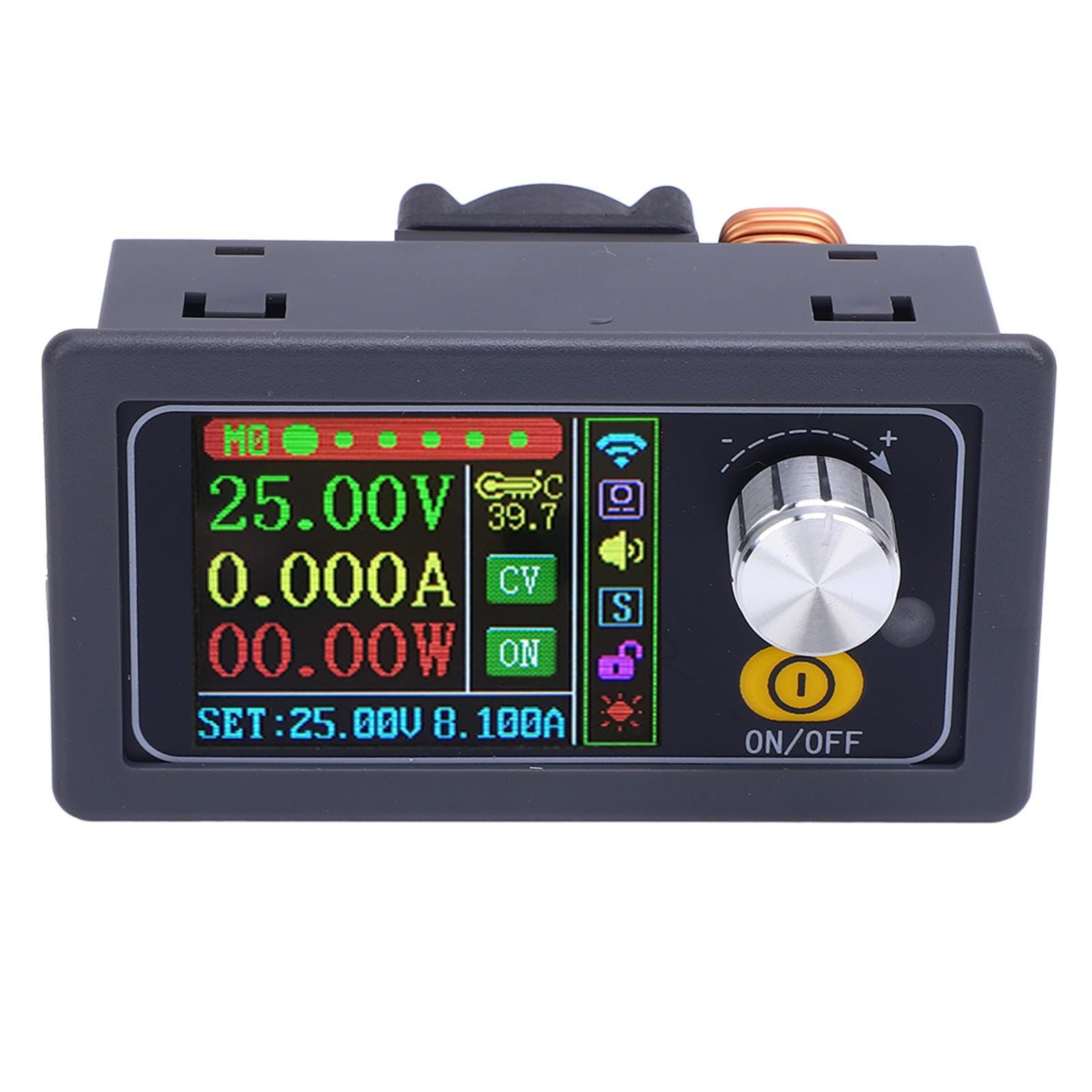 Einstellbarer Spannungsregler, DC6-55V-Eingang, DC0-50V-Ausgang, maximal 400 W, digitaler DC-Spannungswandler, Fernbedienung für Labor-ABS