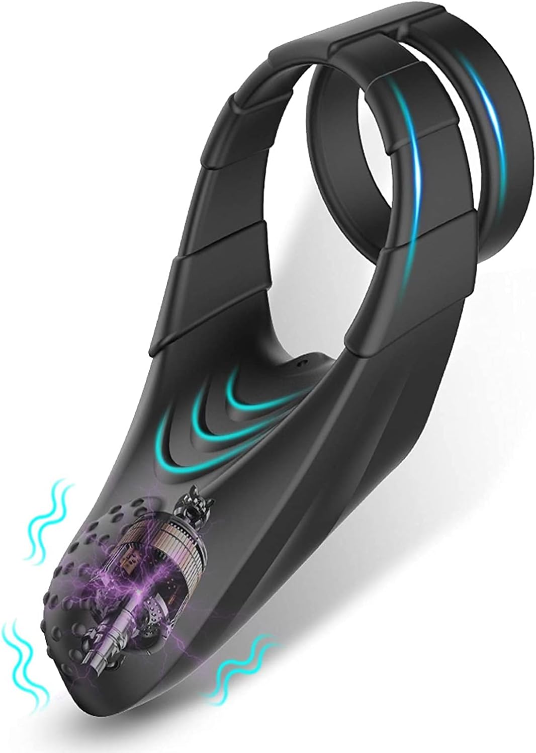 KAMUFF Travel Pocket Bullet Massage Rod Portable Soft Toys Waterproof Massage Ball for Women Pleasure, Handheld Personal Bullet Tool Electric Quiet 10 Modes Powerful Mini Stick for Foot Relax s46