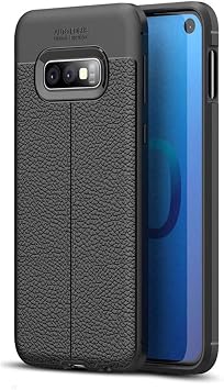 Microcase Samsung Galaxy S10e Leather Tpu Silikon Kılıf - Siyah