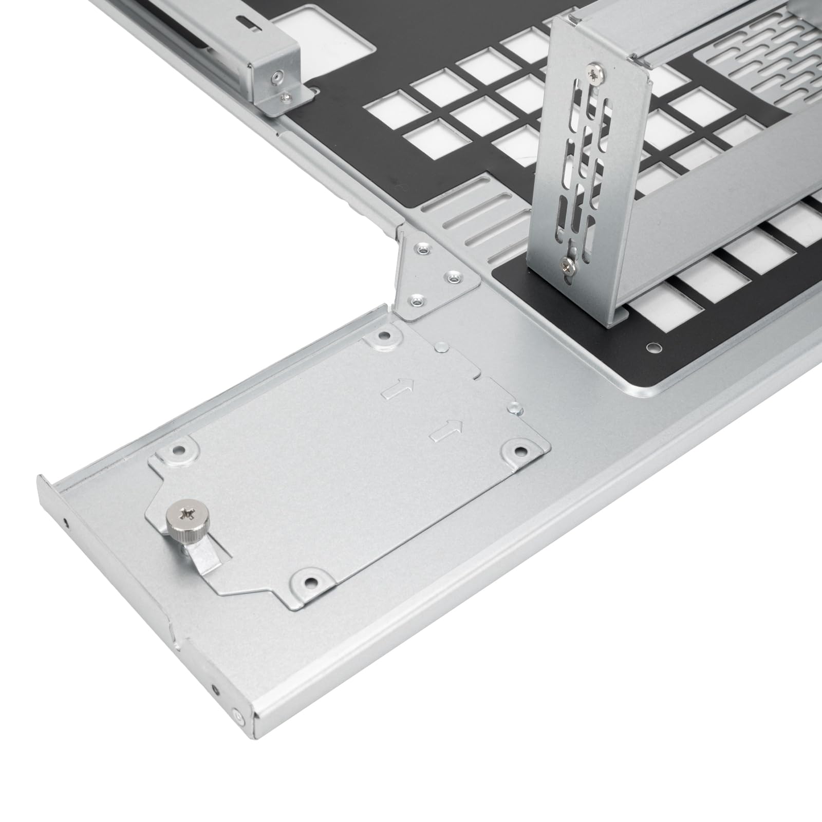 Silverstone Technology RM32, Châssis Serveur 3U rackmount prenant en Charge Les GPU Haut de Gamme à 4 Slots et Les radiateurs de 360 mm, SST-RM32