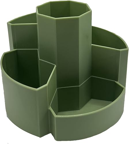 Miniatura 6 de Portalápices rosa Soporte giratorio para bolígrafos para accesorios de escritorio