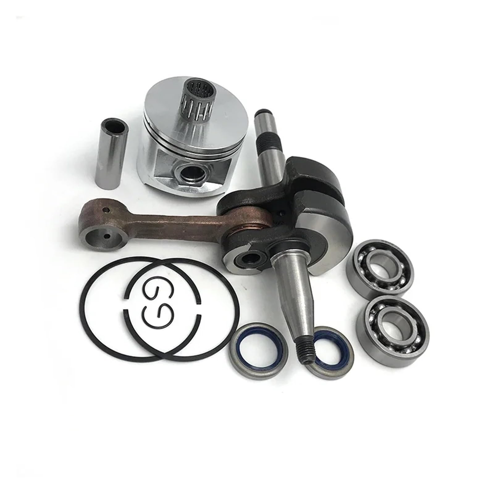 Kit Big Bore Albero Motore Pistone Cuscinetto Paraolio 48mm 50mm for HUSQVARNA 362 365 371 372 XP Motosega