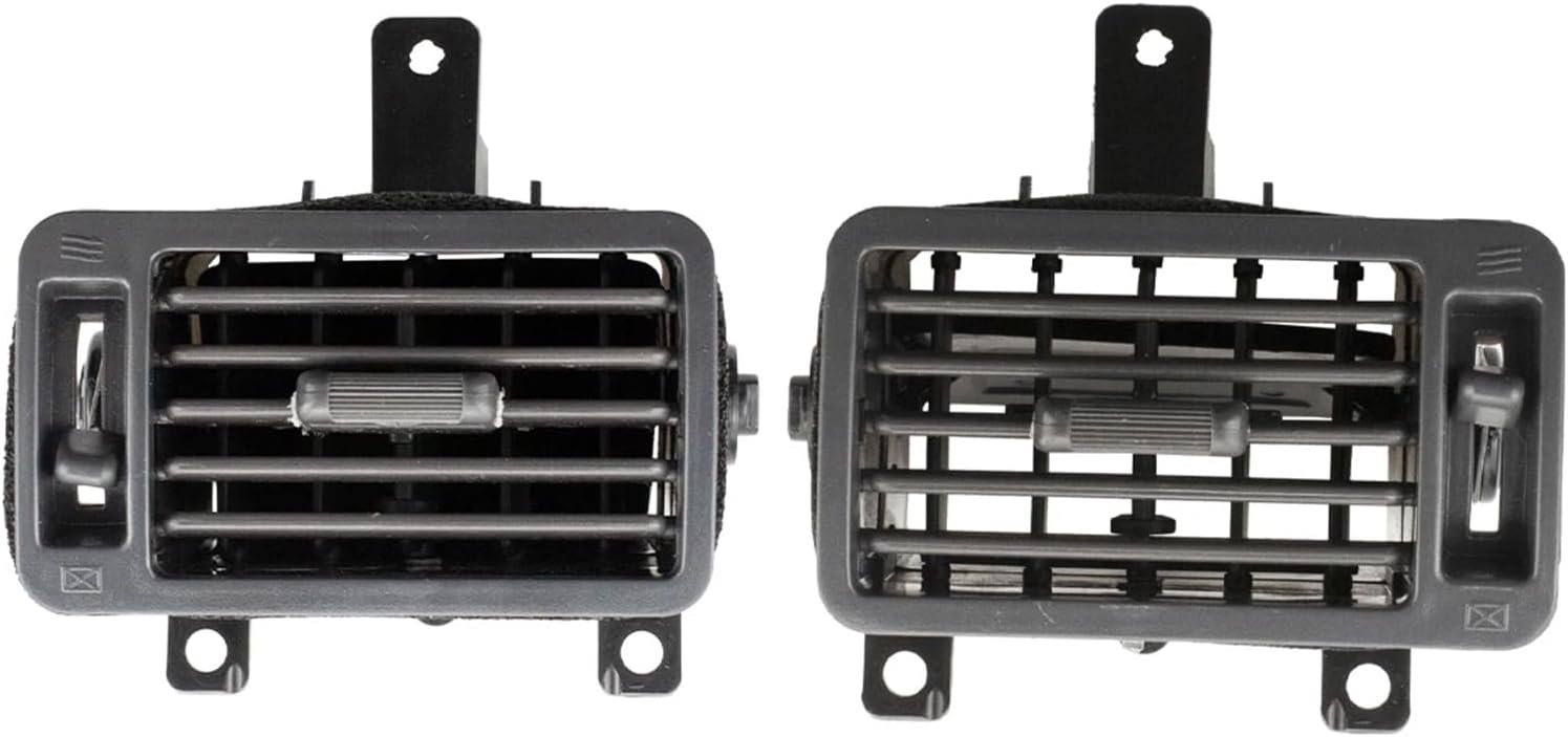 Car Dashboard Air Conditioner Vent Outlet Panel AC Grille Compatible with Mitsubishi Pajero Montero V31 V32 V33 Assecories MB775266 MB775268(1 Pair Large)