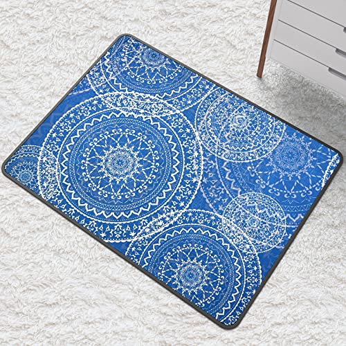 Heavy Duty Office Chair Mat For Carpet Floor Vintage Desk Chair Mat For Hardwood Floor 36'' X 48'' Bohemian Jacquard Woven Surface Floor Mats For Office Chair Inspiration #TOP2