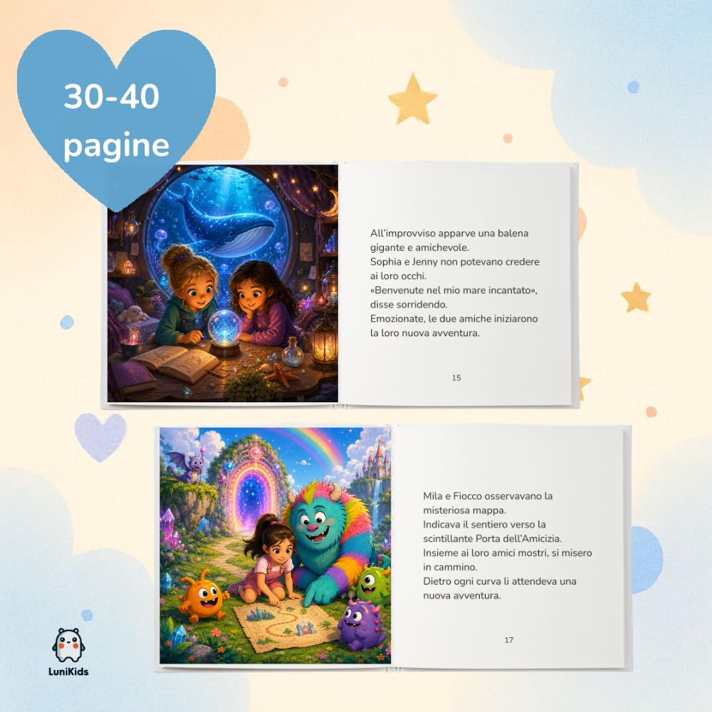 Libro per Bambini Personalizzato in Stile Fumetto – Storia Unica e Illustrazioni Personalizzate | Avventura su Misura con Nome, Personaggio, Tema e Trama | Regalo per Bambini (Copertina flessibile)