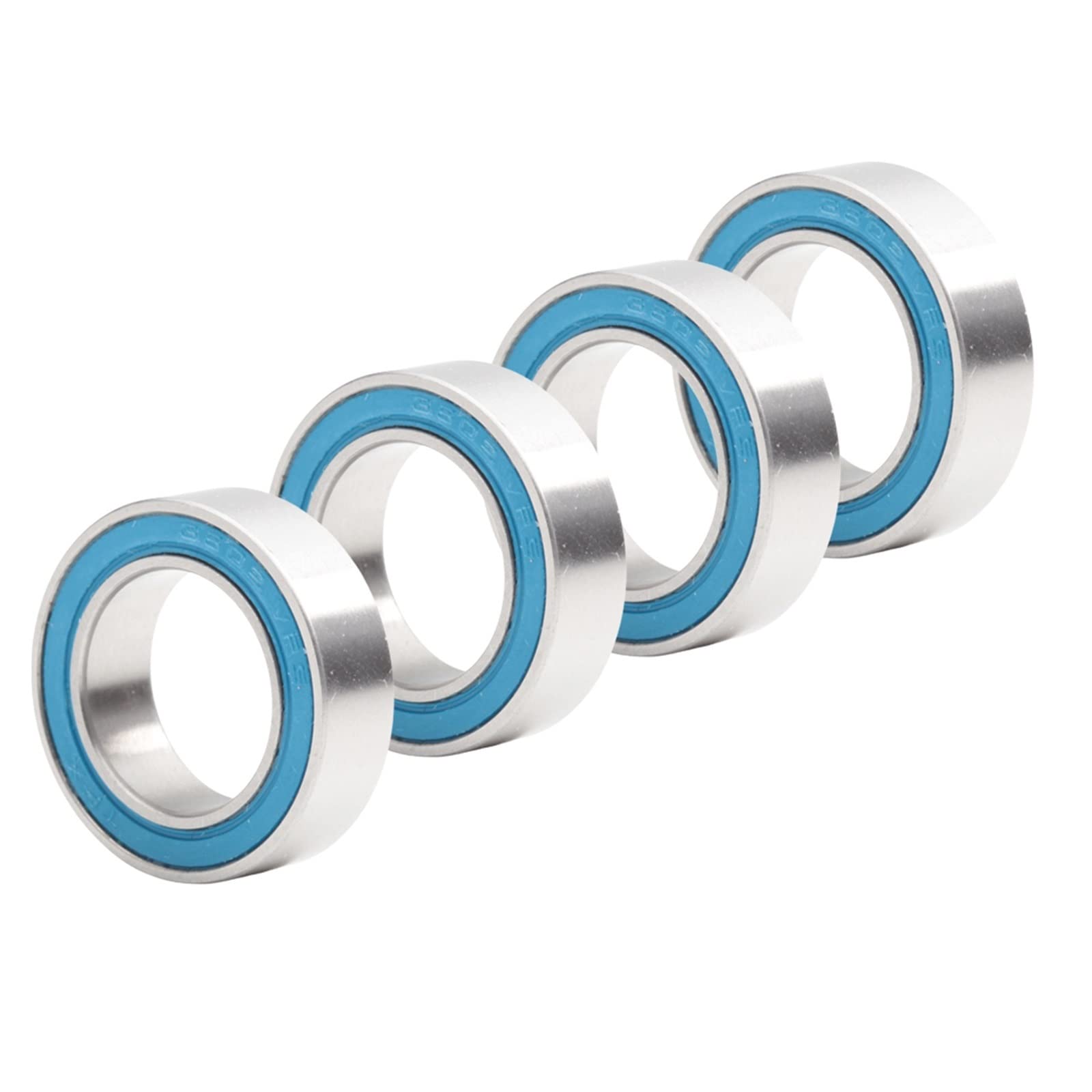4 Uds 3802-2RS MAX rodamiento 15x24x7mm doble fila bolas completas bicicleta suspensión Pivot reparación piezas 3802 2RS rodamientos de bolas