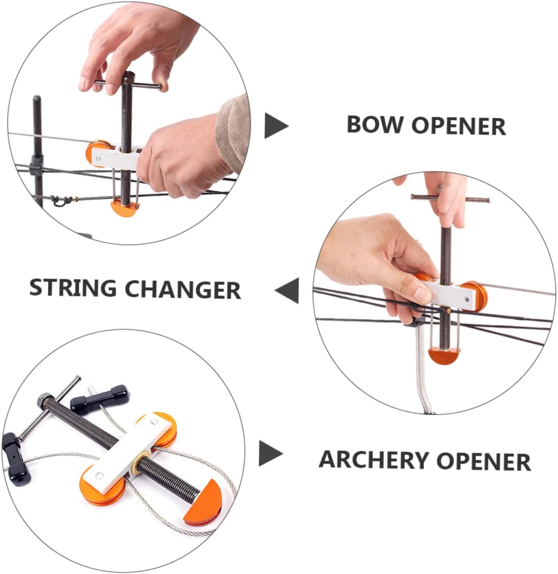 Bow String Serving Tool Archery String Changer Professional Bow Repairing Accessory