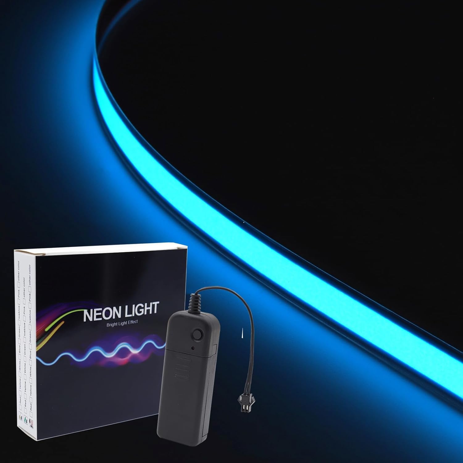 ZHHXYanh [Cuttable] 1m El Wire Lights Strip