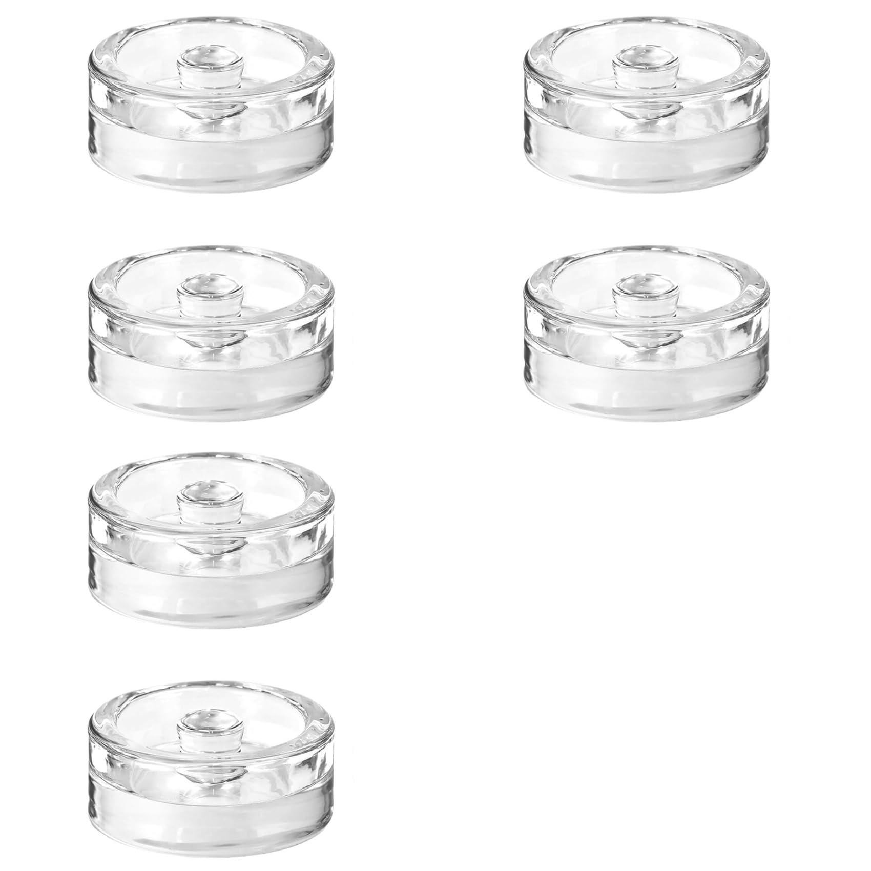 Hndhbfgrt 6PCS Fermentation Weights with Grip Handle for Wide Mouth Jar and Canning Fermenting Pickling Canning Fermenting