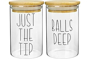 MOMEEMO Apothecary Jars: Charming Addition to Your Home Decor