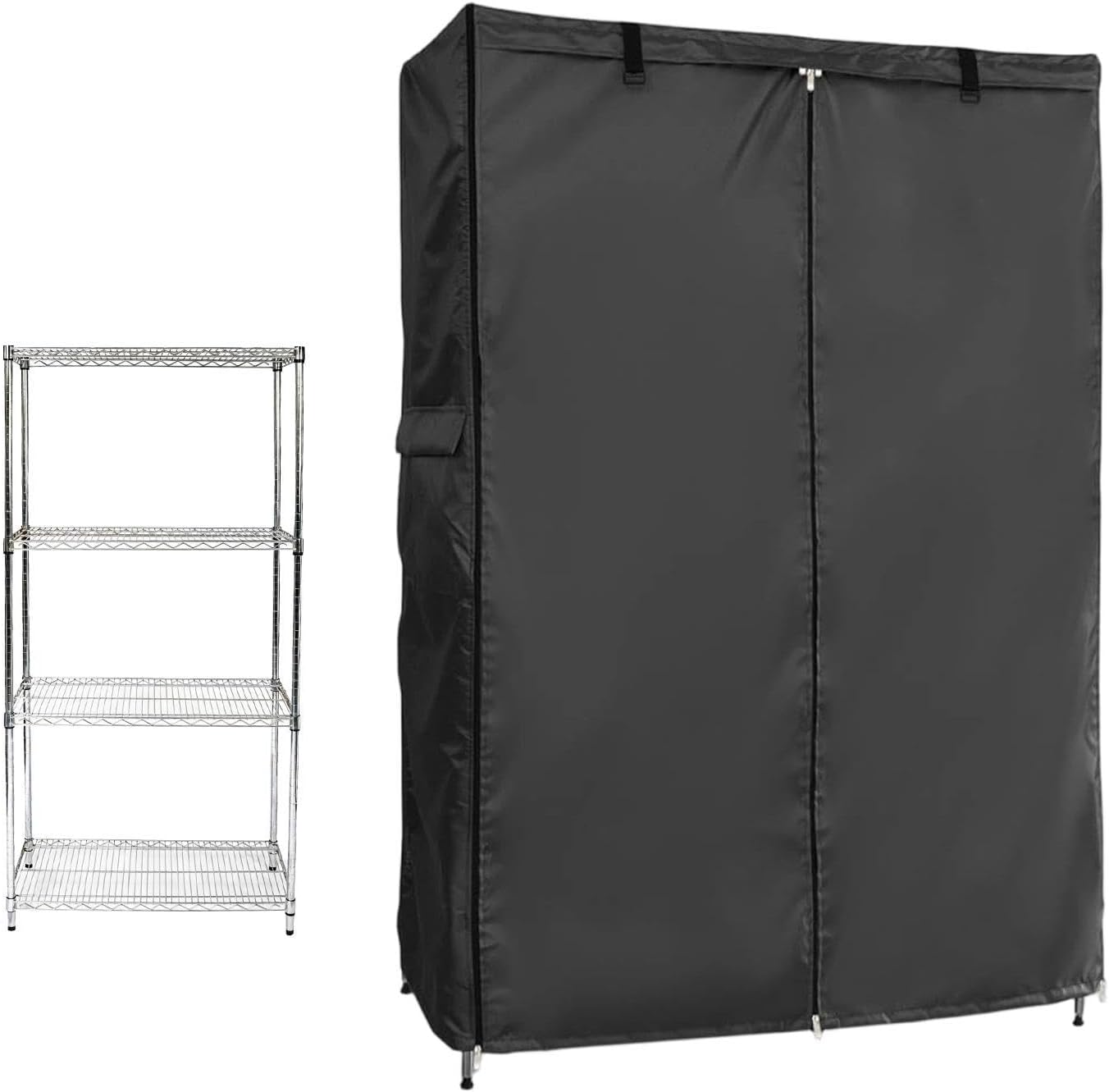 Shelf Covers Clear Window Dustproof Waterproof Oxford
