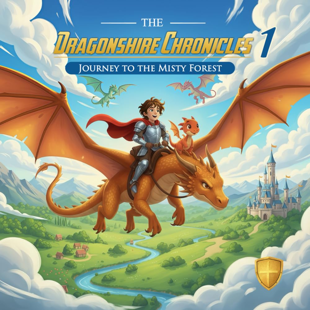 The Dragonshire Chronicles – Book 1: Journey to the Misty Forest: An illustrated fantasy adventure for kids ages 4–10