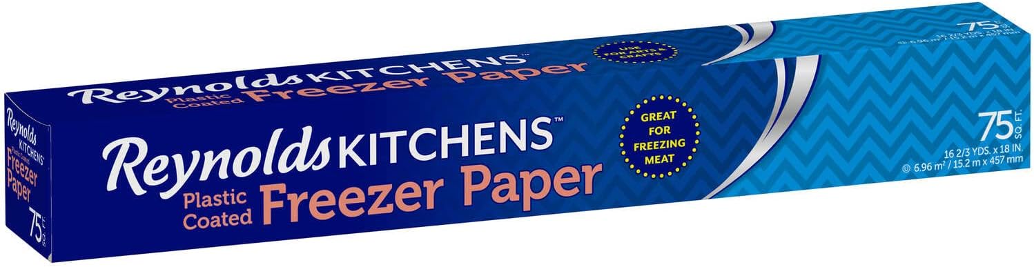 Reynolds Wrap Freezer Paper 18" X 50' Roll, 75 Square. Feet (Pack of 12) image 3