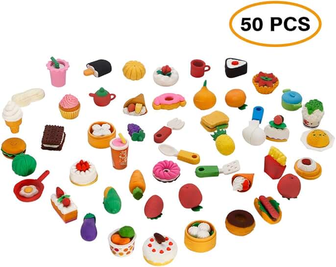 Amazon.co.uk mini erasers