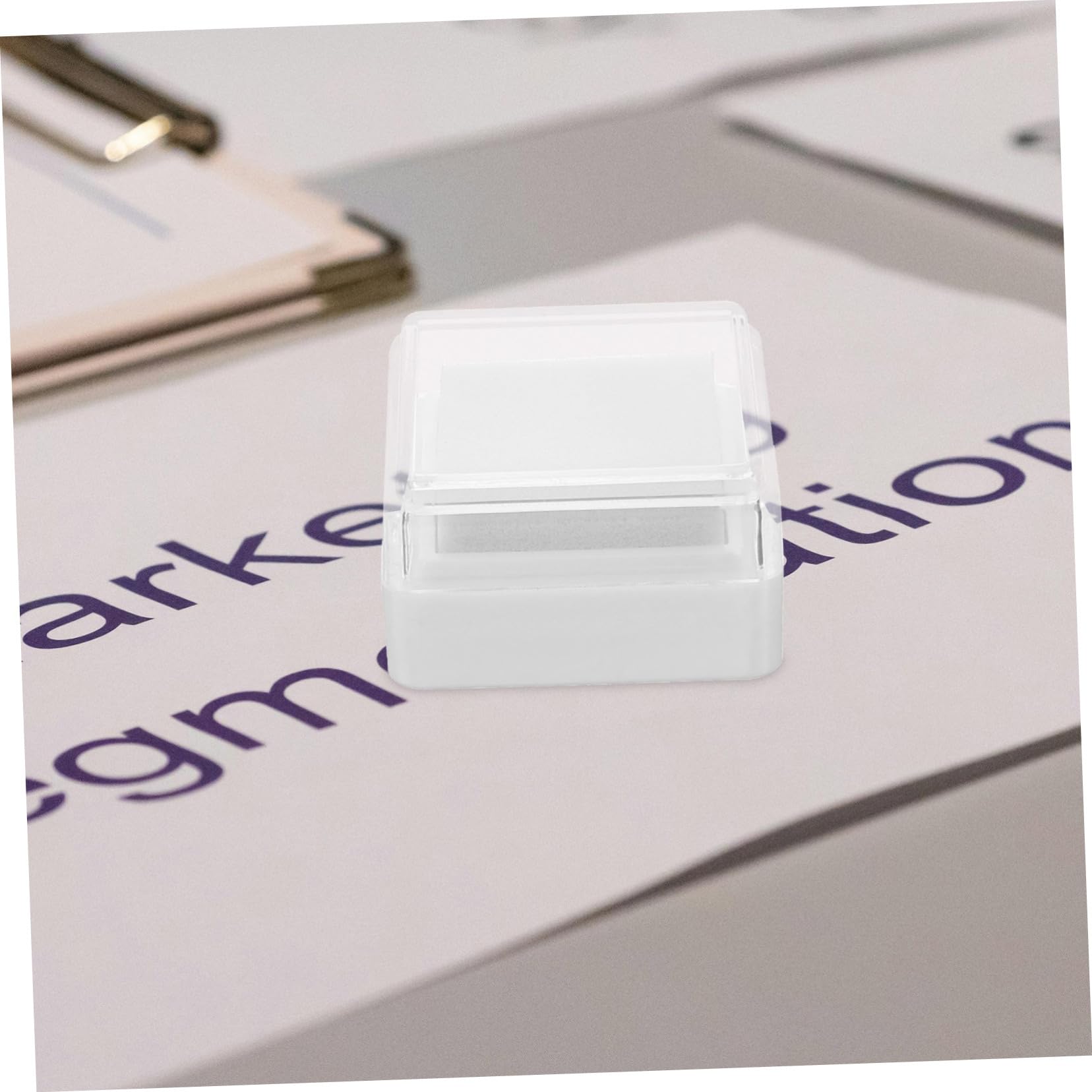 LALAFINA 25pezzi Cuscini Per Inchiostro Finger Ink Pads Multi-funzionali Per Timbratura Spugna Alta Densità Per Ink Pad e Lavabile Pratico Per Creatività e Scrapbooking