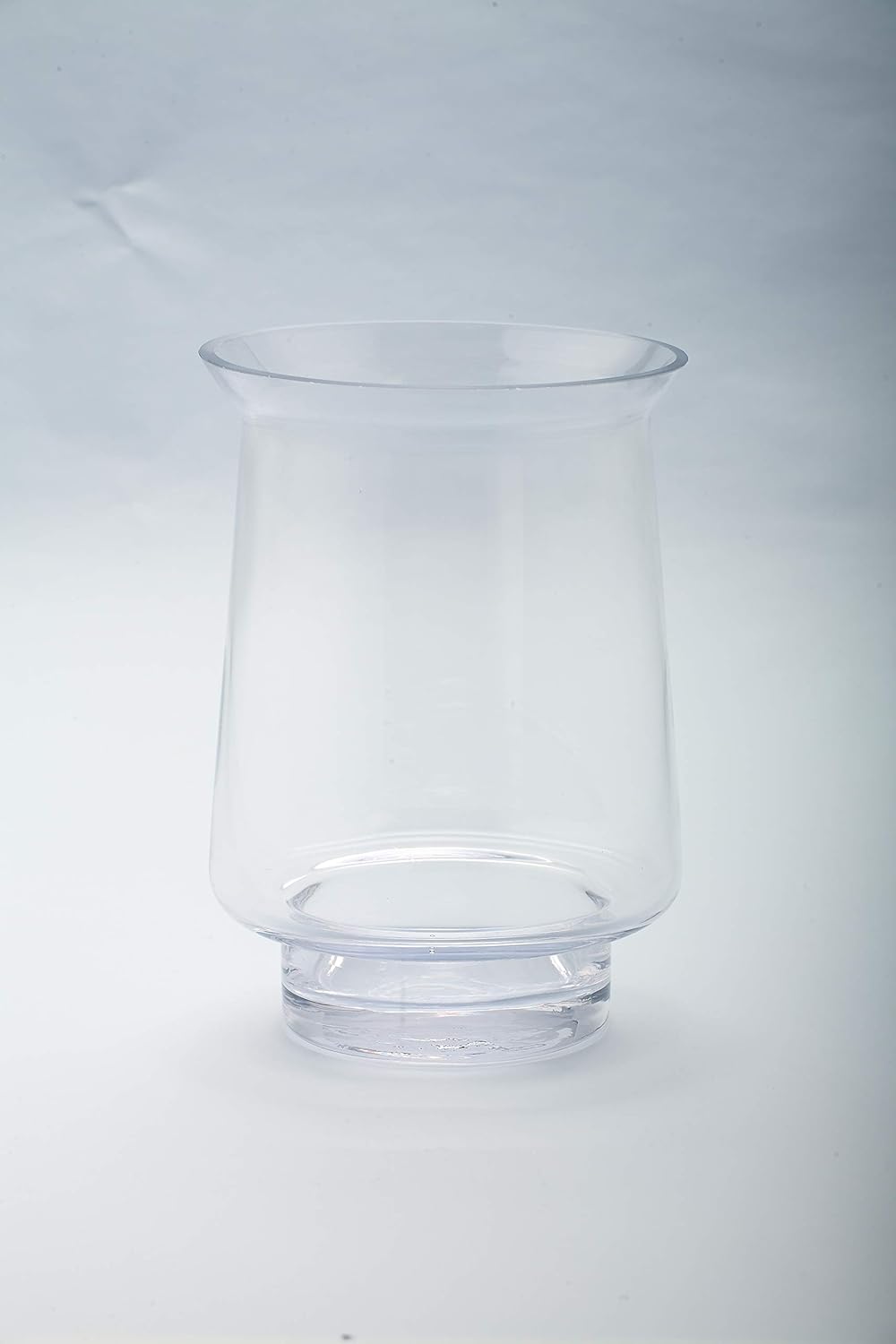 CC Home Furnishings 8” Hurricane Handblown Glass Votive Candle Holder