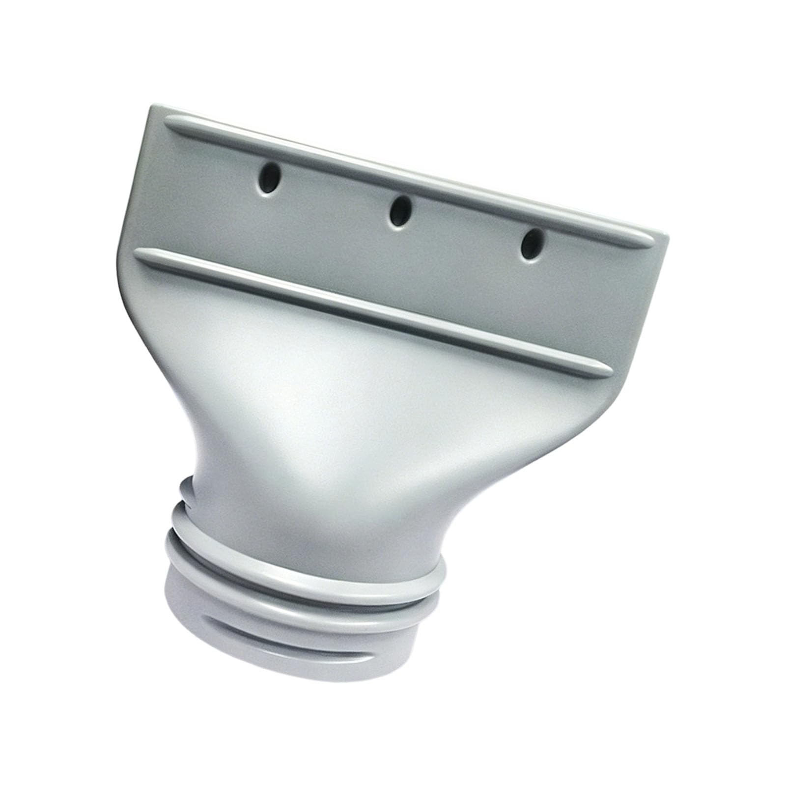 Pangboer Multicolor Space Saving Exhaust Adapter, Flat Rigid Hose Connector, Narrow Opening Outlet, Portable Ac Duct Setup, Dryer Use, Household Accessory, Single Piece Flat Hose Coupler Outlet Connector Narrow Duct
