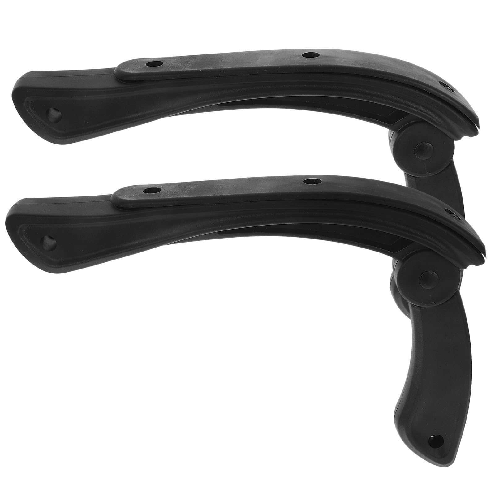 Lurrose Braccioli Robusti per Sedia Plastica 2 Pezzi Ricambi per Ufficio e Casa Supporto Mani e Installazione Professionale Resistente