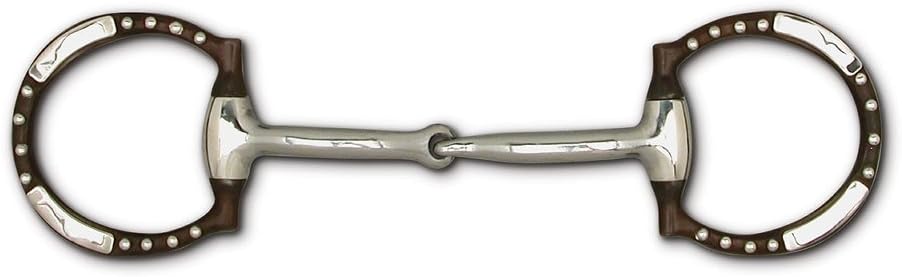 Toklat Dee Ring Snaffle Bit 5 BRN