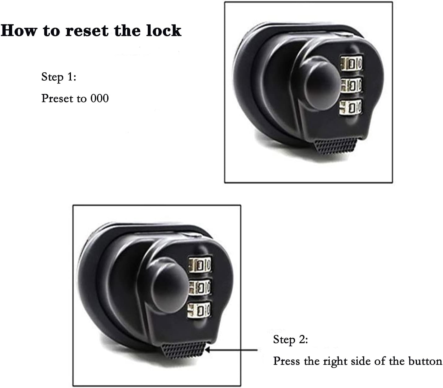 Teenidea Trigger Lock 3 Digit Combination Gun Lock Gun Trigger Lock Accessories