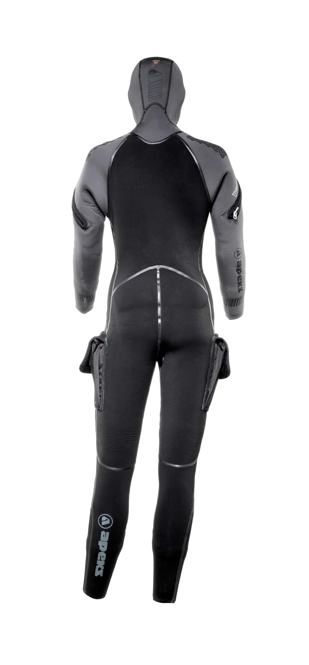 Apeks Womens Thermiq 8/7mm Wetsuit (Medium)