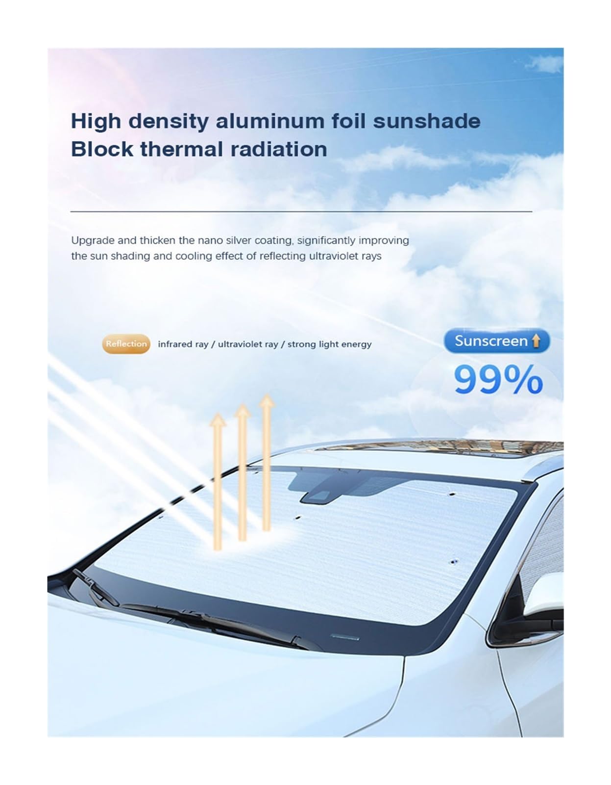 Parasol Coche Parasoles De Cobertura Completa Para Coche Para VW Para Jetta A7 MK7 Para Vento 2019 ~ 2023 Cubierta Reflectante Para Parabrisas Parasoles Parasol Ventana Coche ( Tamaño : Rear Windows 5