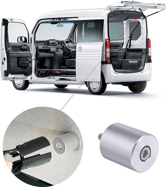 Φ28イレクターパイプ 車用ルーフキャリアバー スペーシアパイプ イレクターパイプ アタッチメント 内六角 取付用アルミ製アタッチメント アルミアタッチメントDIY 製作 で 車中泊 キャンプ や 釣り レジャーを快適に エブリィ NVAN ハイゼットカーゴ 等に適合 NSJ-1*6 (6個セット&メタルジョイント) - 3