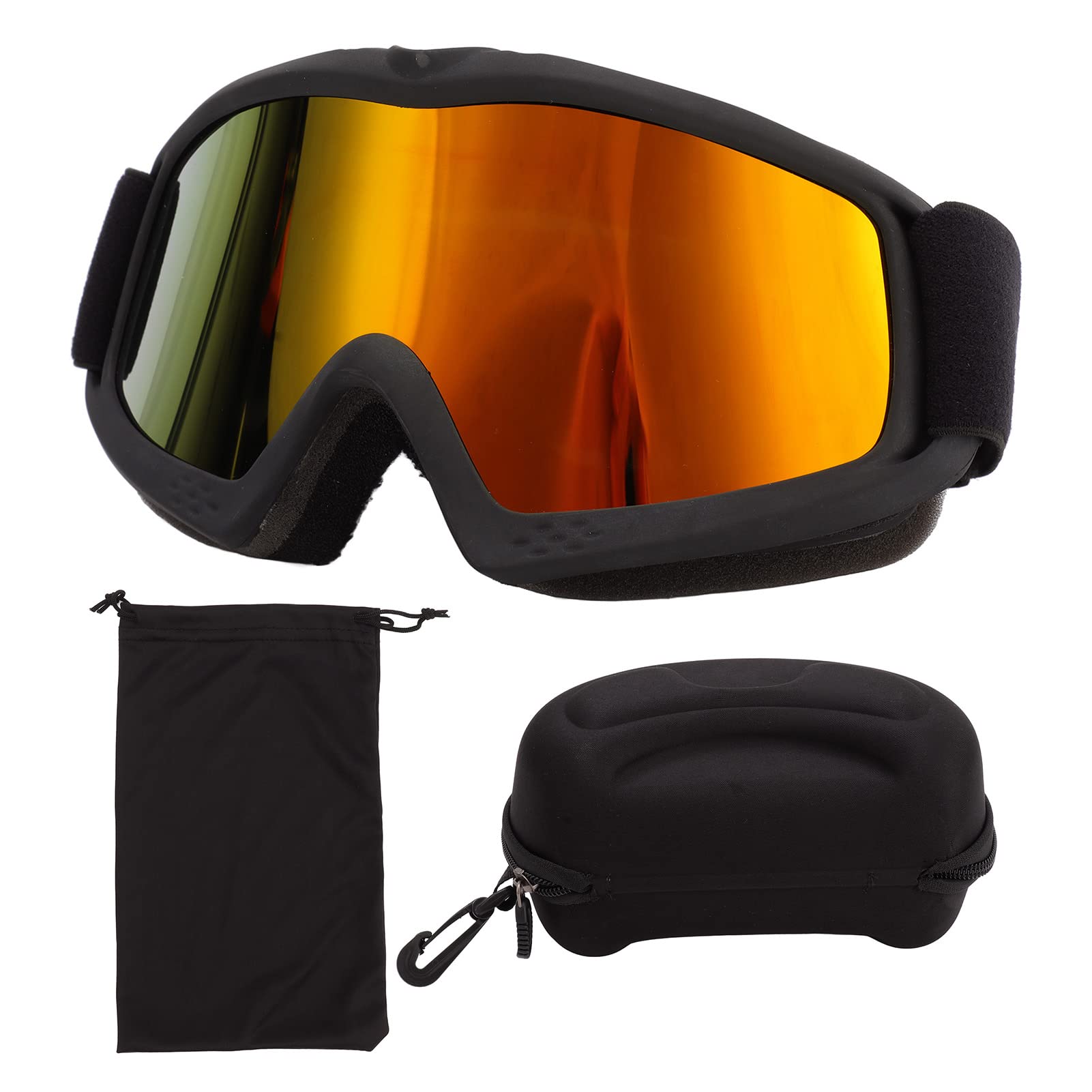 Lunettes de Ski pour Enfants, Verres à revêtement HD, Protection résistante aux Chocs, Lunettes de Ski résistantes aux Chocs, Conception pour Le Ski pour Enfants