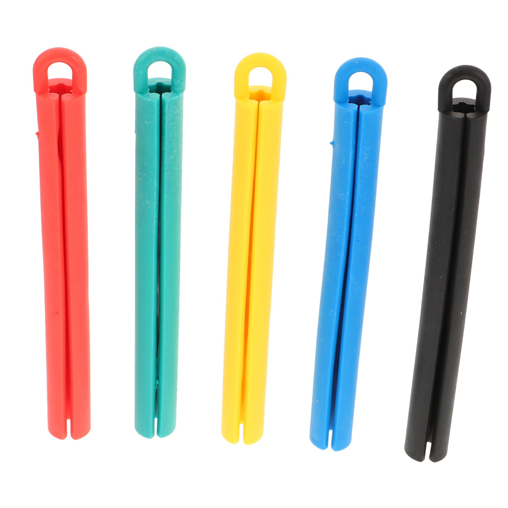 VANZACK 5 Pcs Pool Stick Holder Wall Mount Hanger Long Billiard Display Rack Compact Portable Organizer for Snooker Table Versatile Storage Multiple Colors