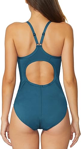 Miniatura 2 de Baleaf - Traje de baño de una pieza con correa ajustable para entrenamiento atlético para mujer
