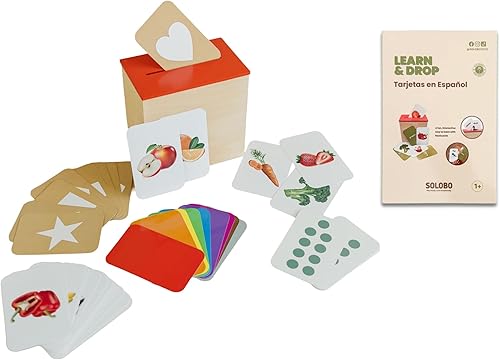 | Learn & Drop (tarjetas de memoria en inglés incluidas) más edición en español de Learn & Drop Flashcards
