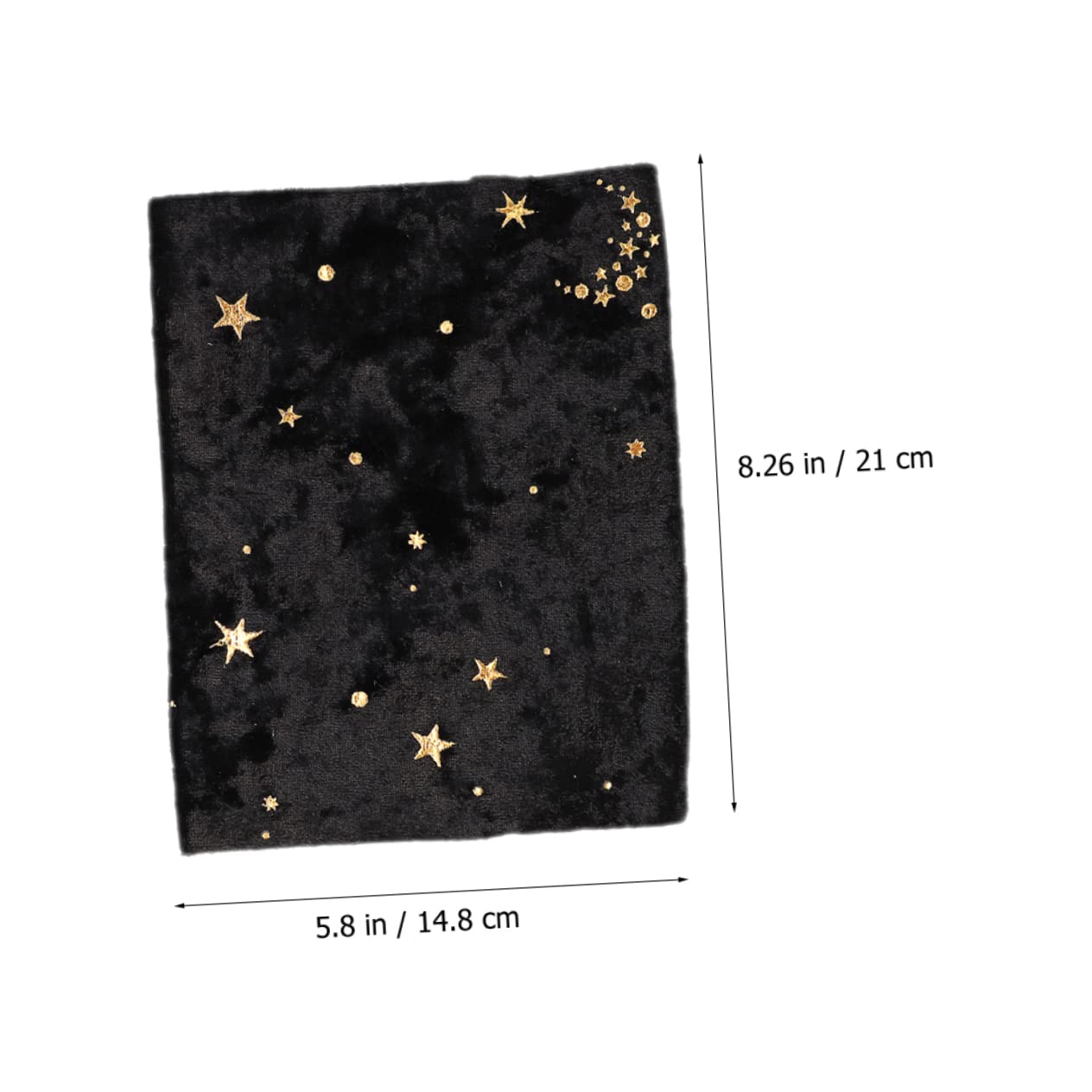 SHINEOFI 3pièces Housse De Tissu Pour Couverture Scrapbook Étoilé Design Élégant Et Pour Collection Et Événements