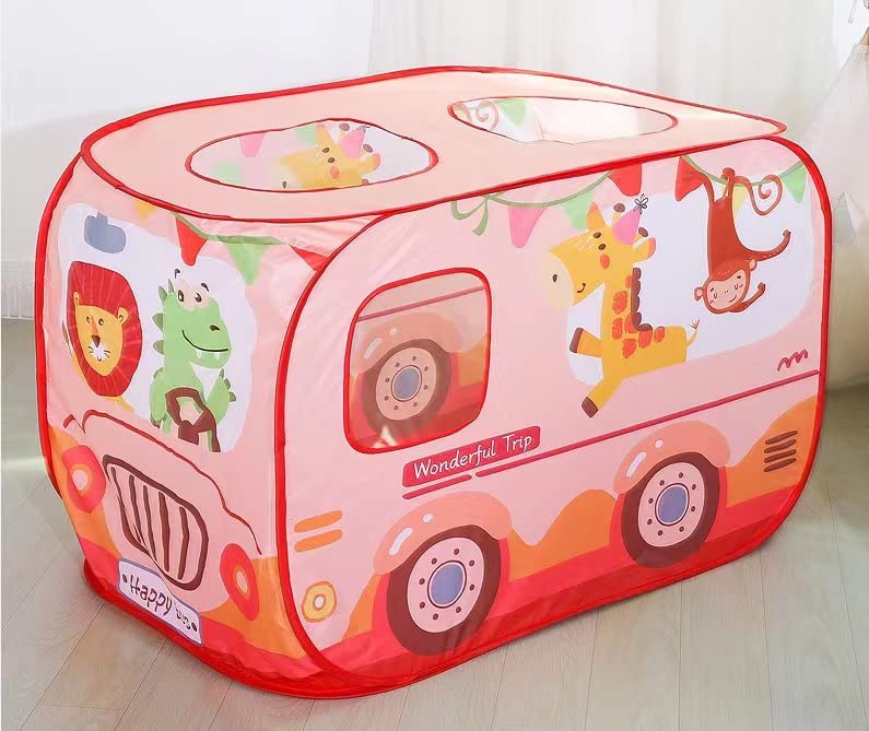 BabyGo Animal School Bus Foldable Baby Pop Up Play Tent for Kids (Red) (B0BMG862CH) Amazon Price History, Amazon Price Tracker