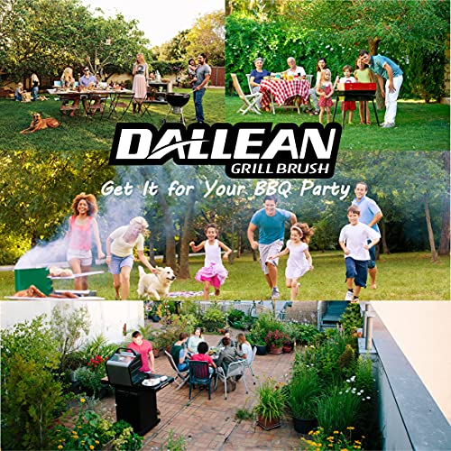 Dallean Grill Brush And Scraper Grill Grate Cleaner Bbq Bristle Design Grill Cleaning Brush Bbq Cleaner Grill Brushes For Grill Safe Durable Rust Resistant Stainless Steel Wire With Bottle Opener #TOP4