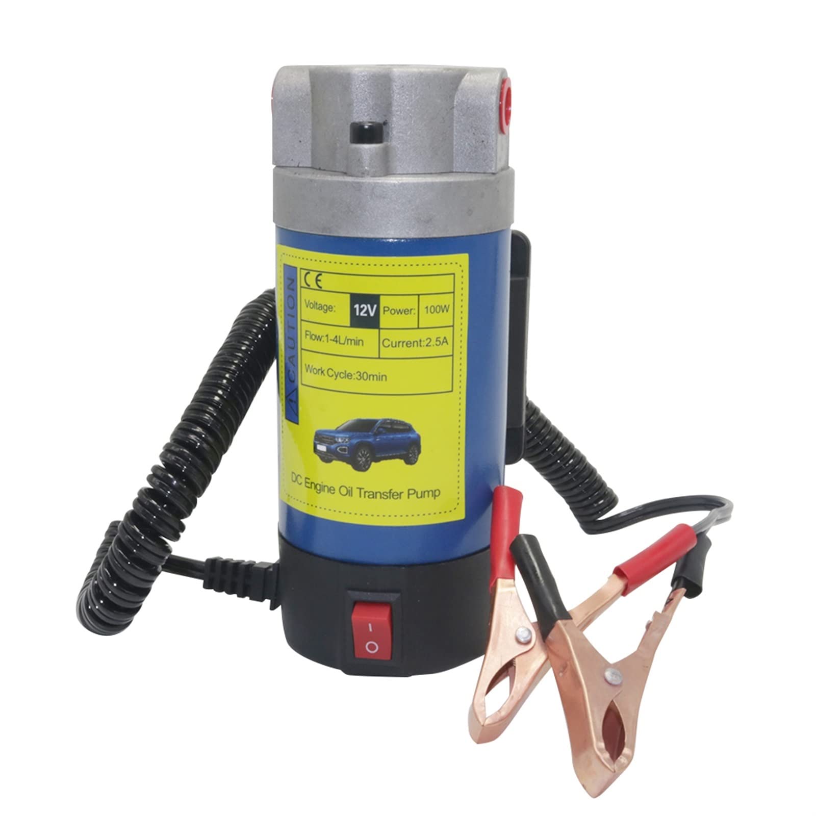 Pompa do przenoszenia oleju silnikowego DC Zmieniacz oleju Przenośna pompa olejowa przekładniowa Olej samochodowy Elektryczna pompa olejowa 12V Pompa olejowa