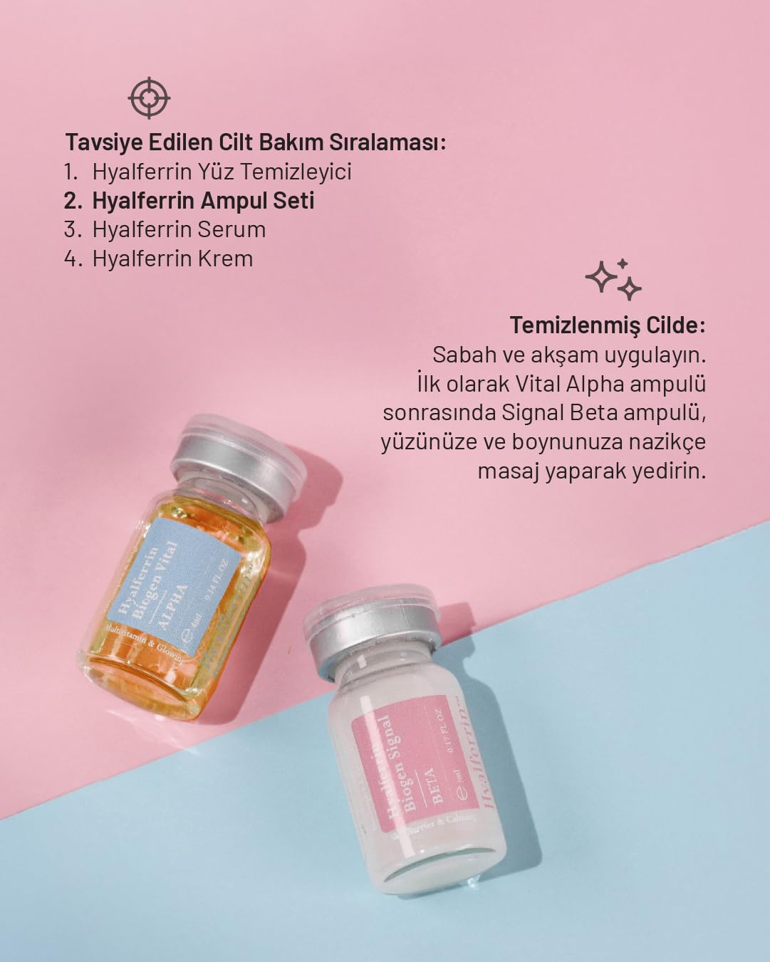 Hyalferrin Biogen Trial Ampoule Set | Cilt Bakım Ampul Seti Deneme Kiti