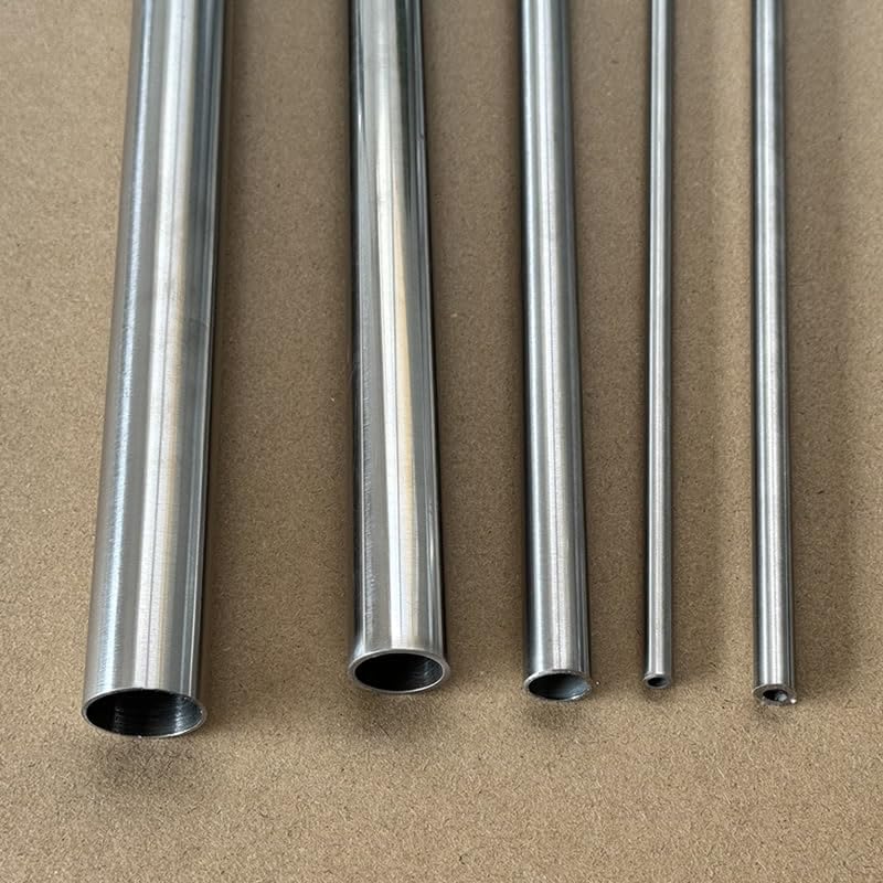 1PC 304 Tubo di Precisione ODxID 6x5 6x4 6x3 8x7 8x6 8x5 9x7 9x6 10x9 10x7mm Piccolo Calibro Tubo di Acciaio Inossidabile Hollow Luminoso Parete Sottile(OD8 ID7)