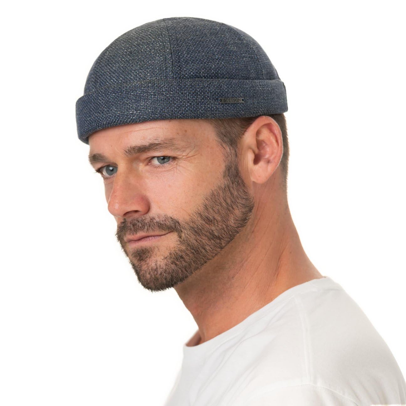 Stetson Vangordon Dockermütze Leinen-Mix Made in EU Herren Sommer