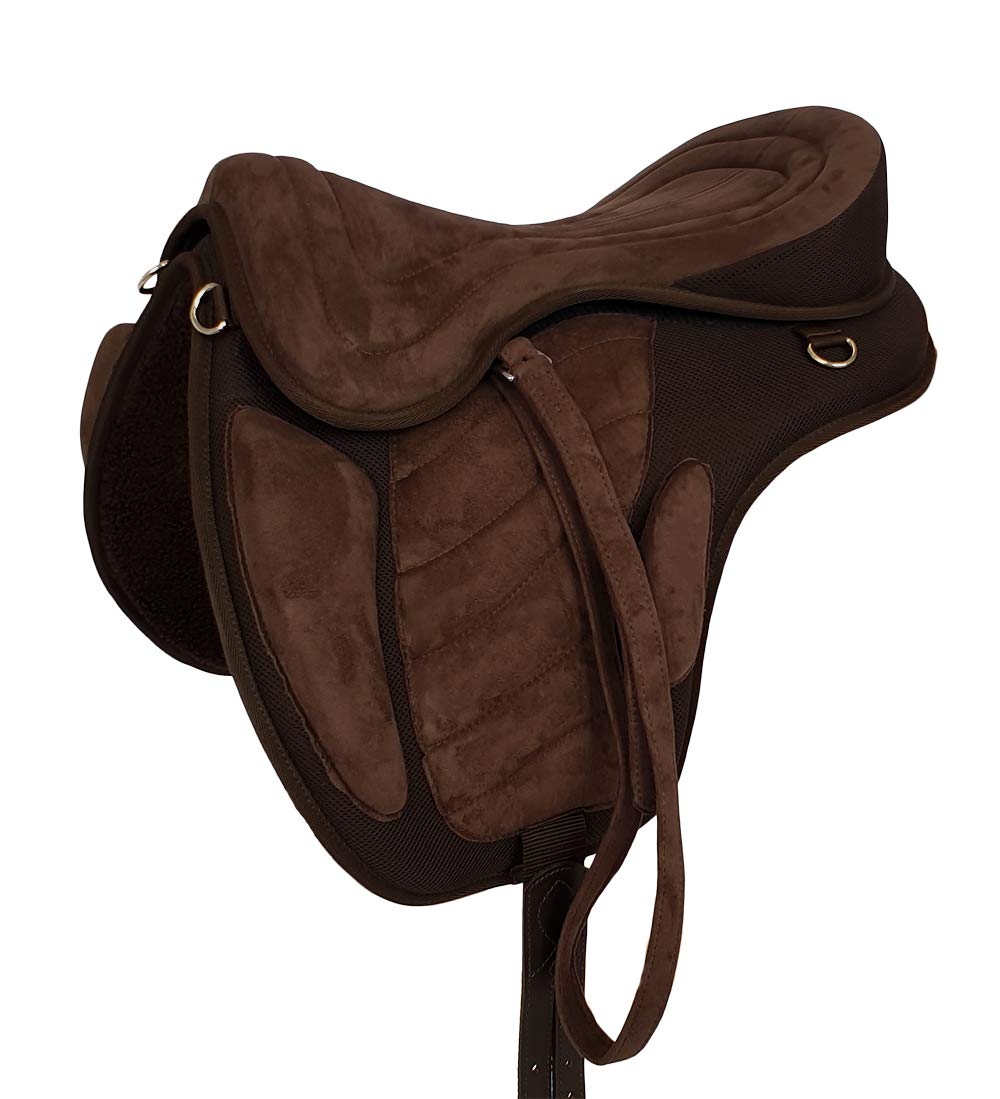 A&M Reitsport Baumloser Wanderreit Sattel Liberty Braun NEU+ Zubehör, Größe:16 Zoll