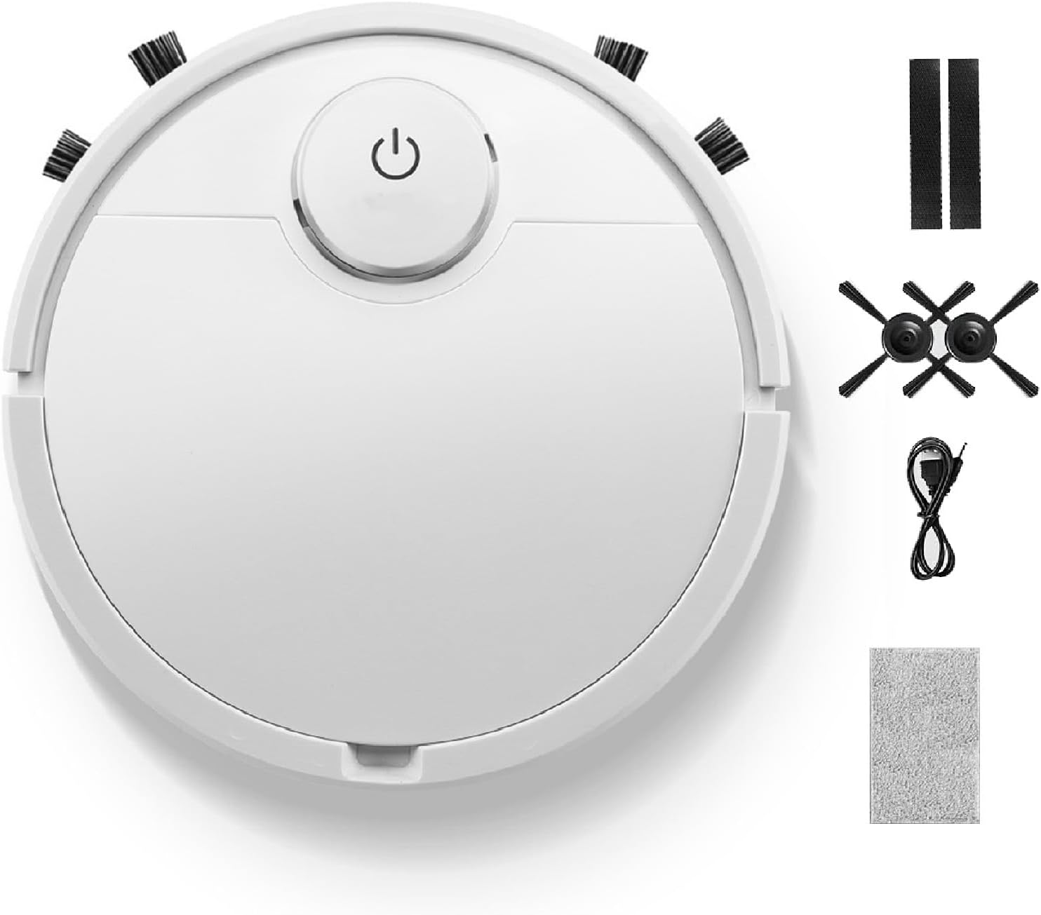 Zerodis Vacuum Cleaner High Coverage Automatic Floor Sweeping for Wood Floor Tiles